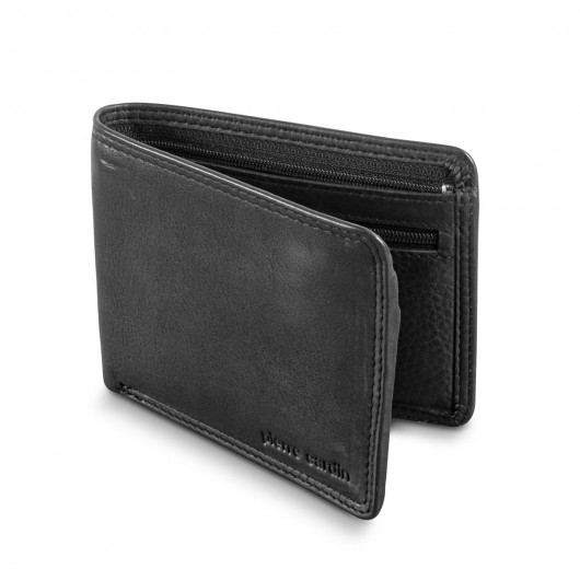 Pierre Cardin Leather Wallets Black